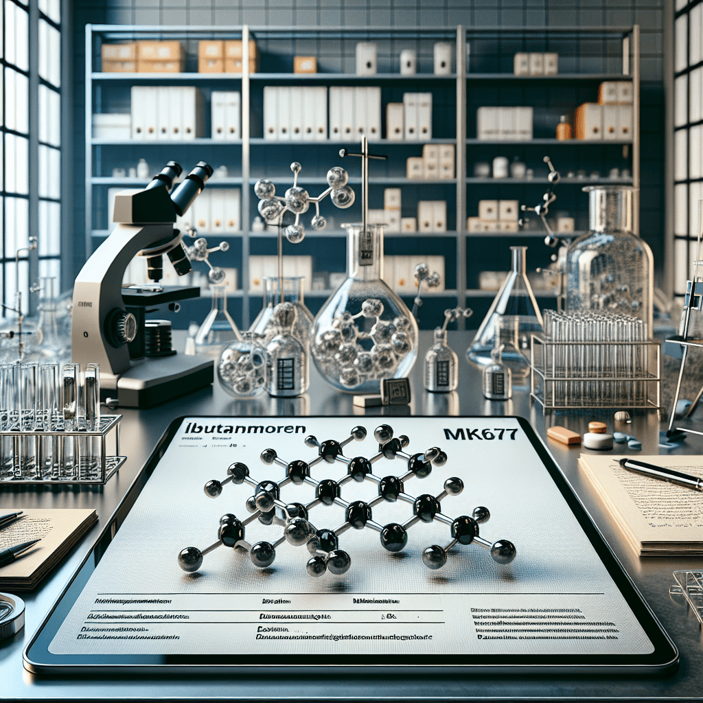 Entdecken Sie die Vorteile von Ibutamoren MK677 für Muskelwachstum, Fettabbau und Regeneration. Effektive Einnahme und minimalen Nebenwirkungen.