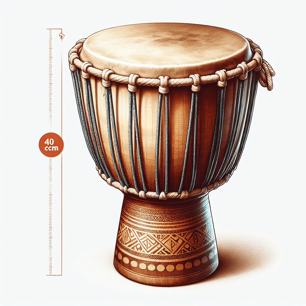 Bubon djembe 40 cm je ideálnou voľbou pre začiatočníkov aj pokročilých, spája kvalitný zvuk, prenosnosť a estetiku pre každého hudobníka.