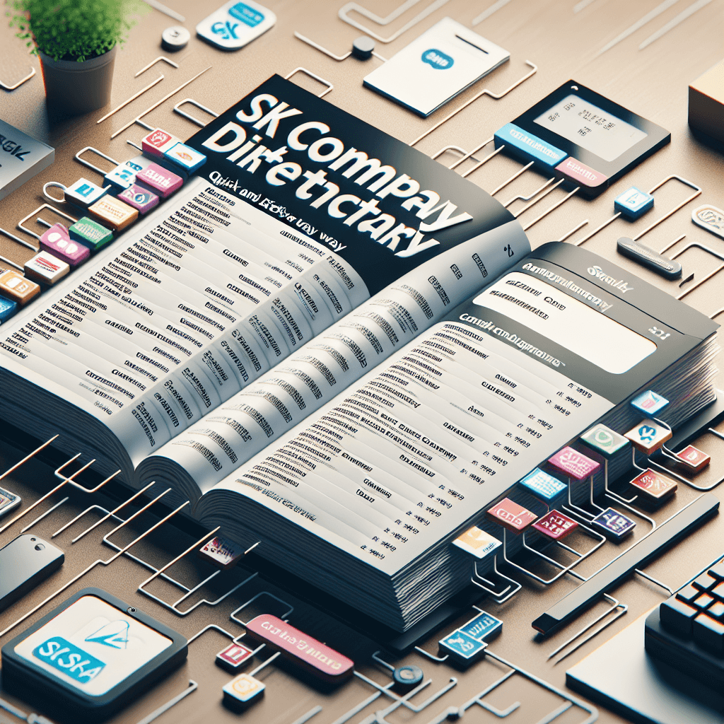 Objavte výhody firemného adresára SK! Rýchlo nájdite firemné kontakty a zvyšte viditeľnosť vašej firmy online. Nečakajte a začnite ešte dnes!