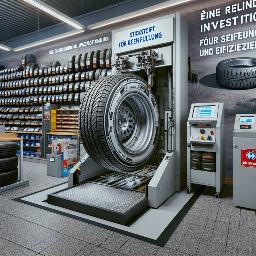 Entdecken Sie die Vorteile von Stickstoff für Reifenfüllung: längere Druckstabilität, weniger Verschleiß und bessere Kraftstoffeffizienz.