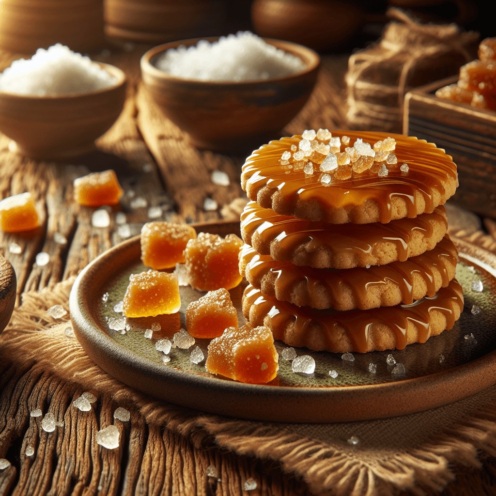 karamelové keksíky