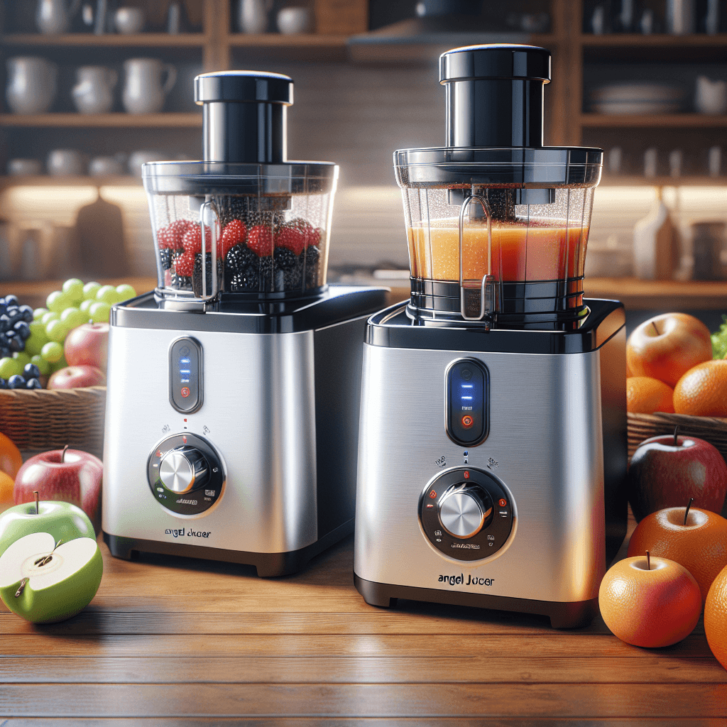 Porovnajte angel juicer 5500 vs 7500 a zistite, ktorý model je ideálny pre vaše odšťavovanie. Získajte kvalitnú šťavu a úsporu času!