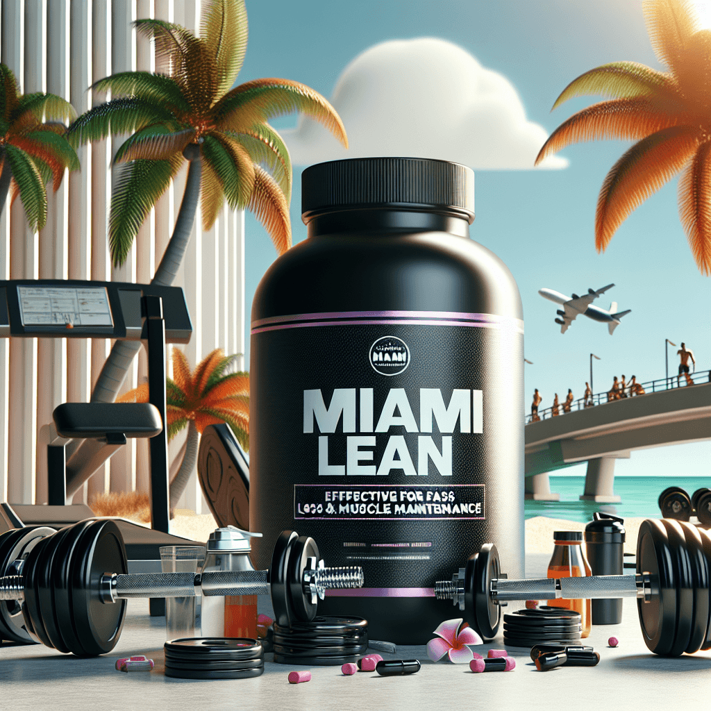 Entdecken Sie die Vorteile von Miami Lean, einem effektiven Nahrungsergänzungsmittel zur Fettverbrennung und zum Muskelmassenschutz.