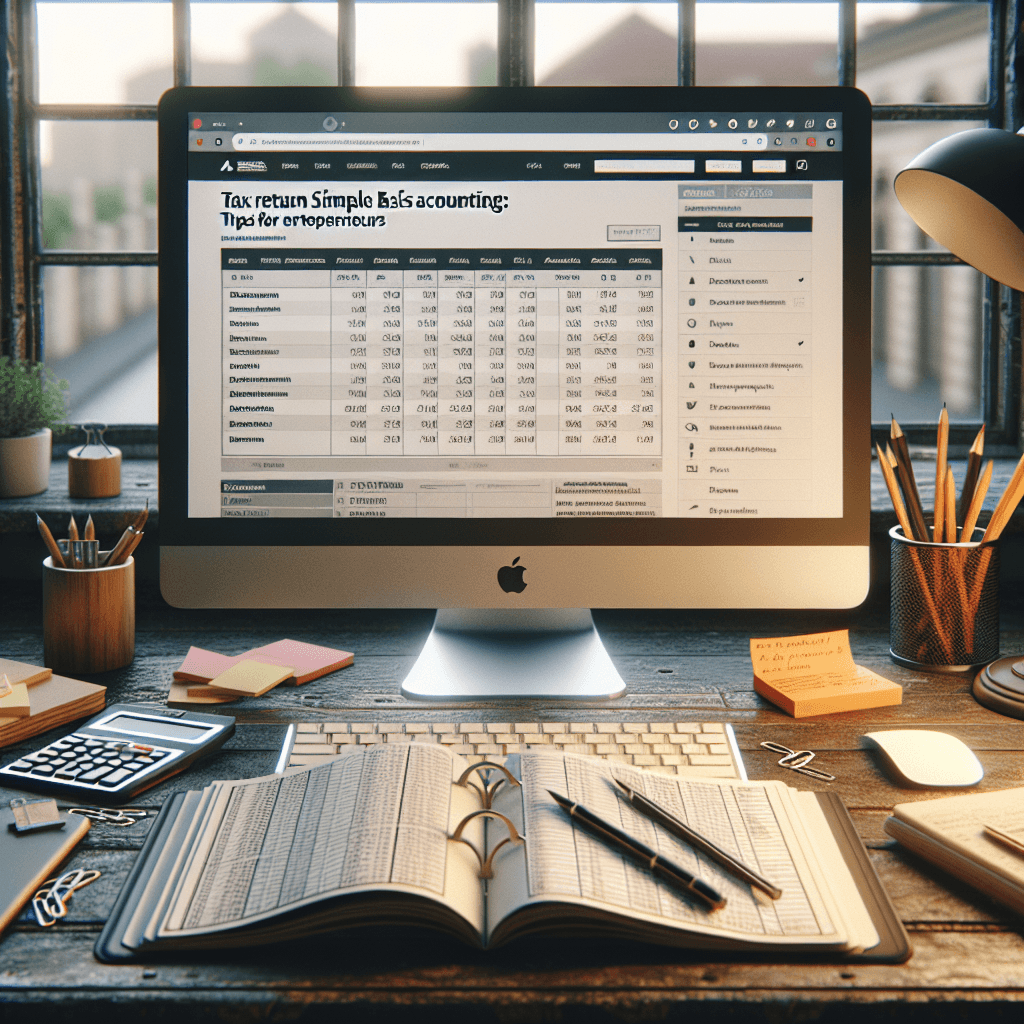 Optimalizujte svoje daňové priznanie jednoduché účtovníctvo s našimi tipmi a radami na správu daňových povinností. Získajte prehľad a istotu!