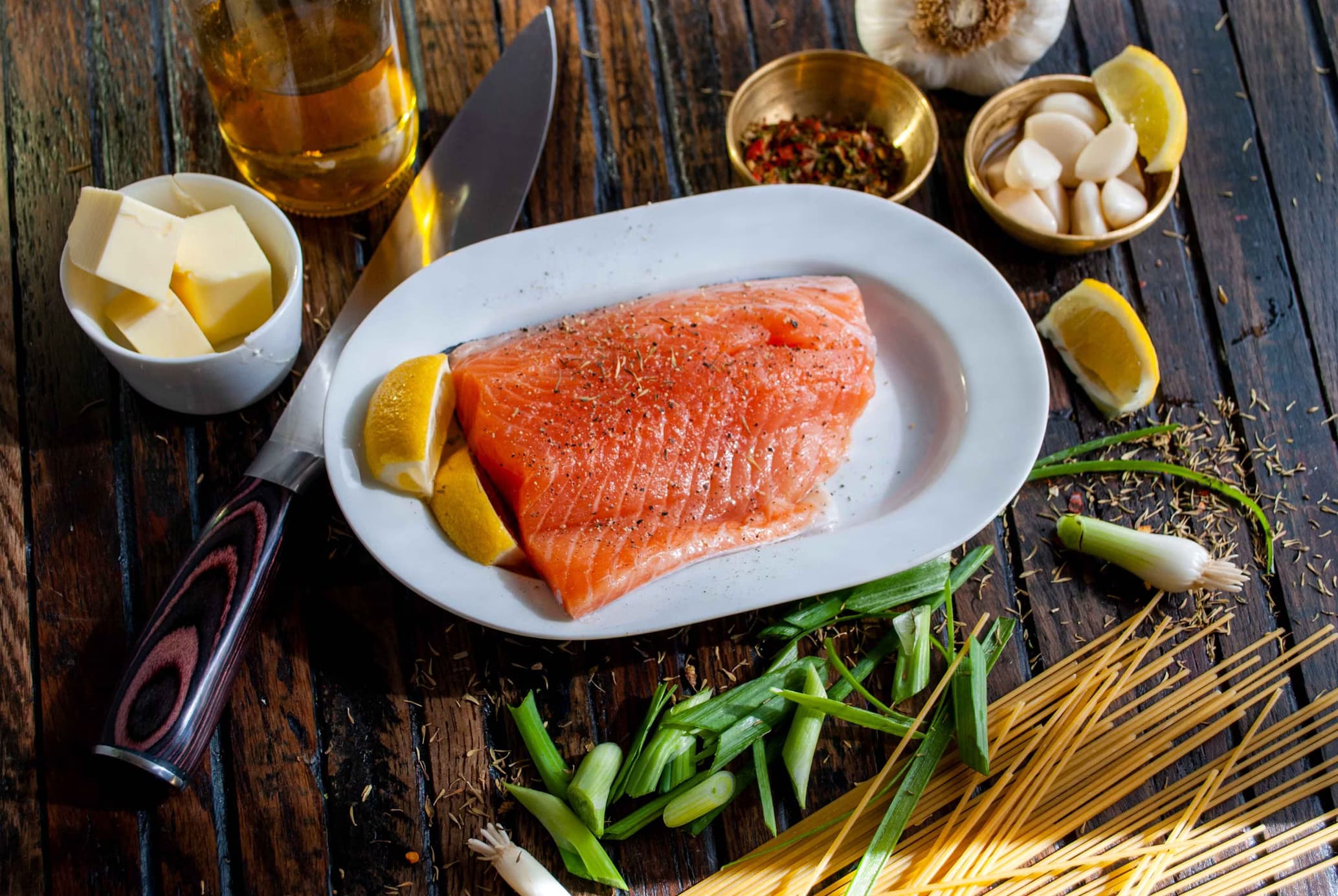 Zdravé potraviny pre keto diétu – ryby, zelenina a zdravé tuky