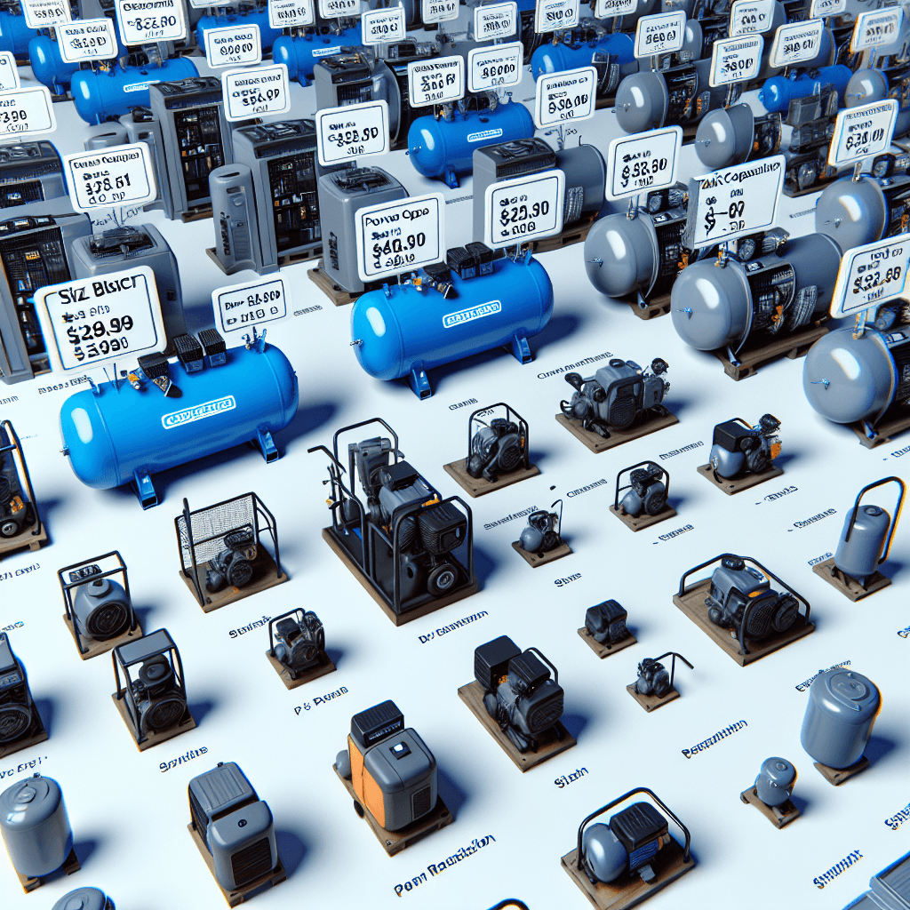 Zistite, čo ovplyvňuje stacionárny kompresor cena. Porovnajte modely a nájdite kvalitné kompresory za výhodné ceny.