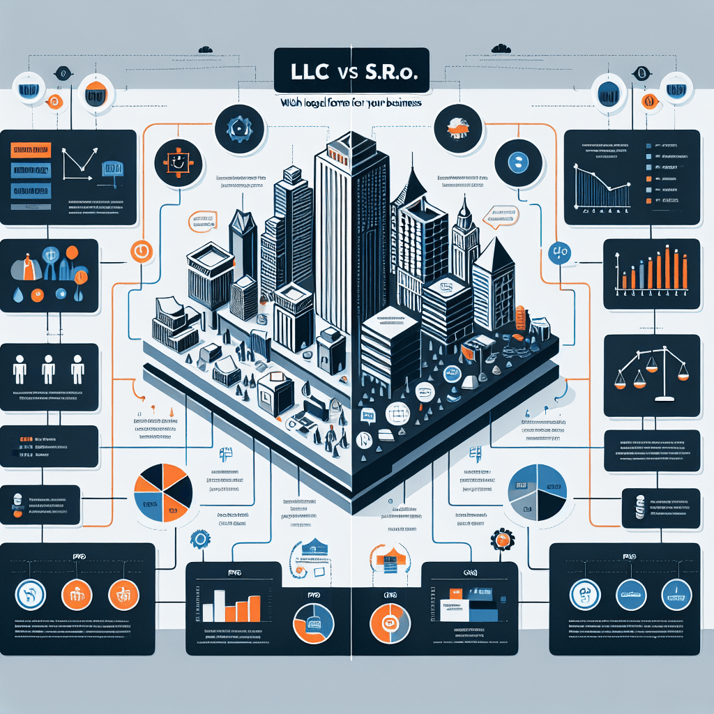 Porovnajte LLC vs s.r.o.: zistite kľúčové rozdiely, výhody, nevýhody a faktory, ktoré ovplyvňujú vašu voľbu pre podnikanie.
