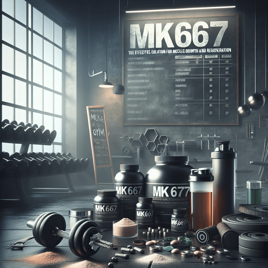 Erfahre mehr über mk667, seine Vorteile, Wirkungsweise und Anwendung für Muskelwachstum und Regeneration. Optimal für Fitness-Enthusiasten!