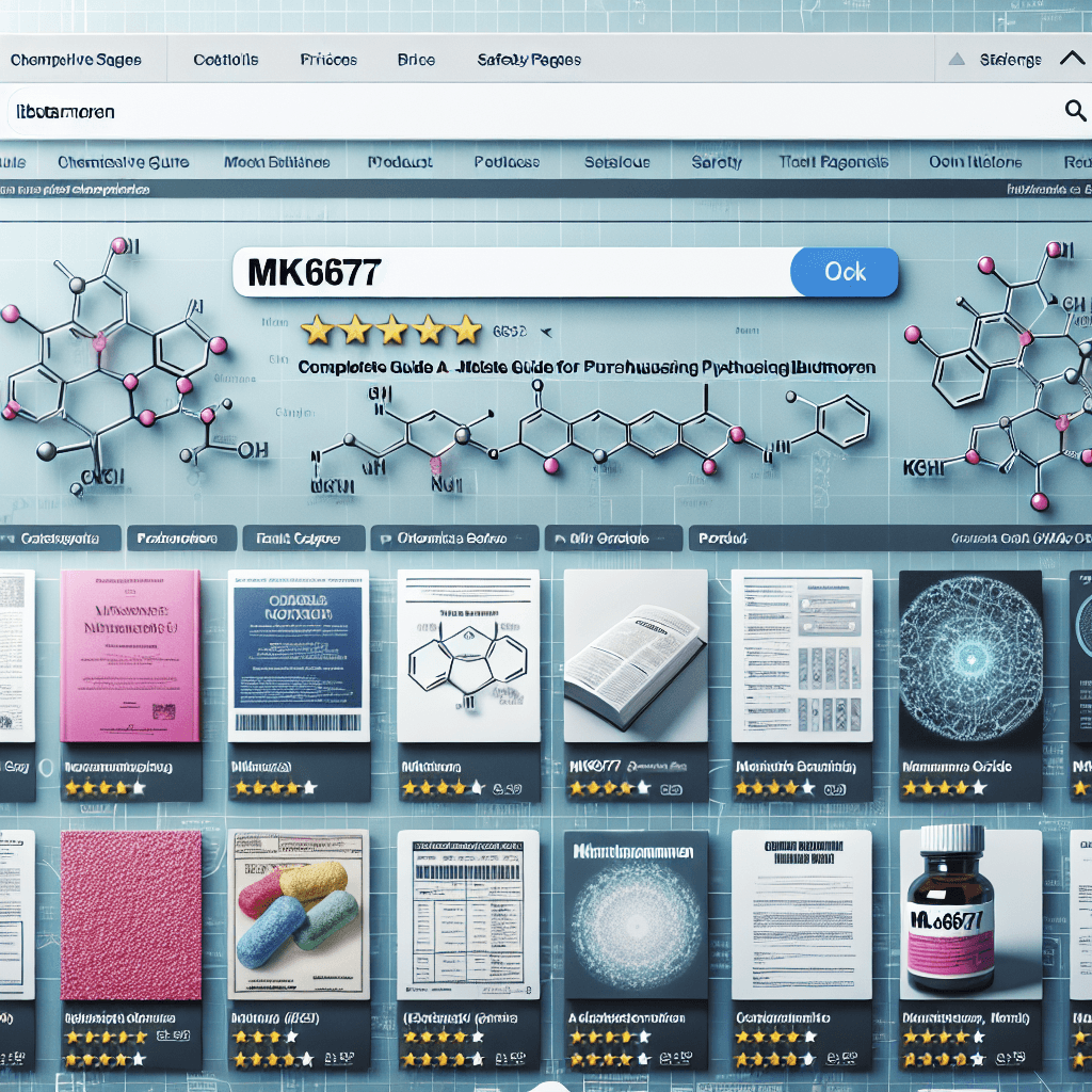 Ontdek waar je MK677 kunt kopen en leer belangrijke tips voor een veilige en betrouwbare aankoop. Verbeter je fitnessdoelen met Ibutamoren!