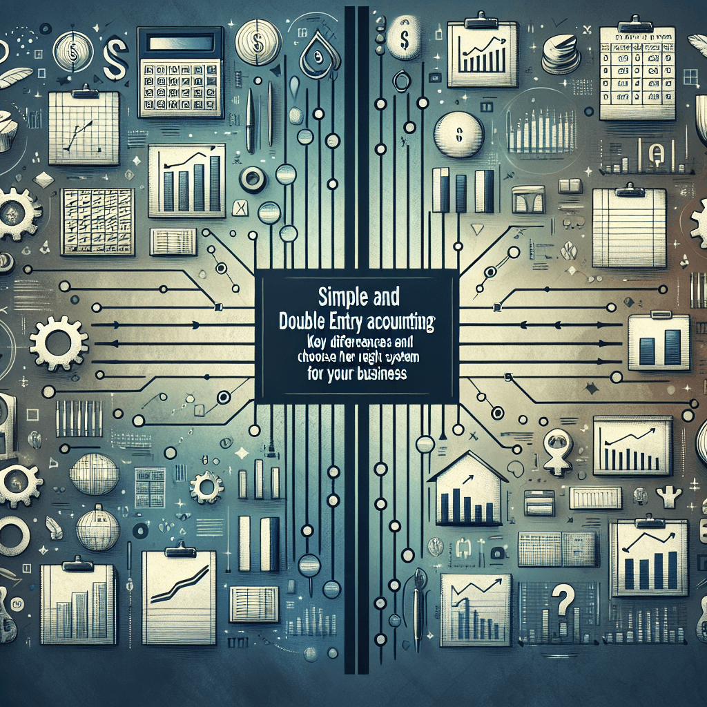 Zistite, aké sú rozdiely medzi jednoduchým a podvojným účtovníctvom a vyberte si najvhodnejší systém pre vaše podnikanie.