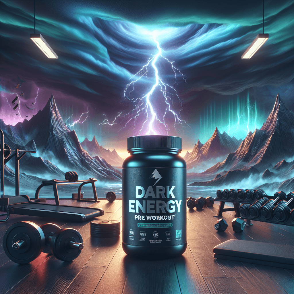 Découvrez le dark energy pre workout, un supplément conçu pour améliorer votre énergie, concentration et endurance pendant l'entraînement.